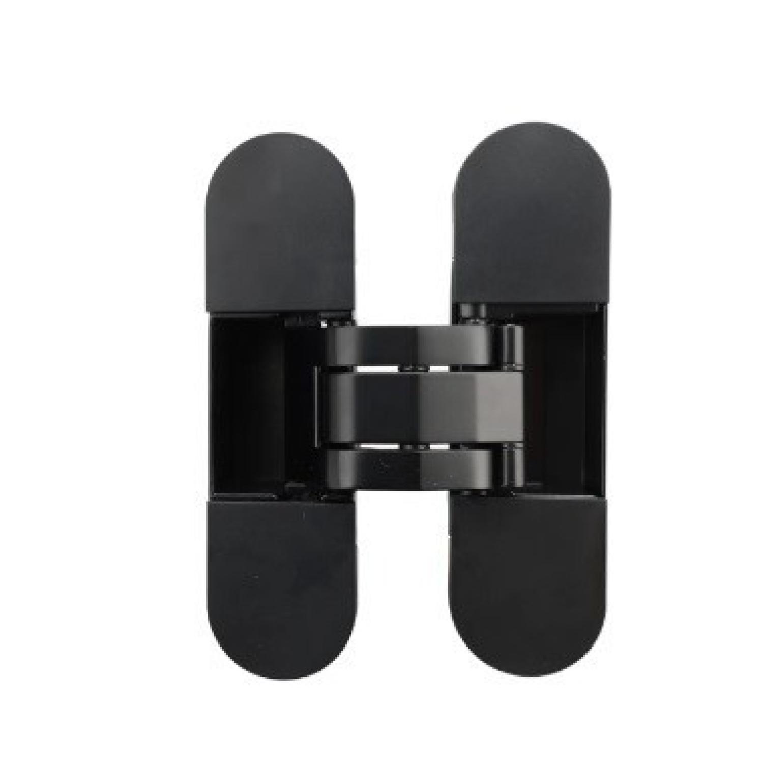 Петля скрытая 2.0 c накладками (черный)