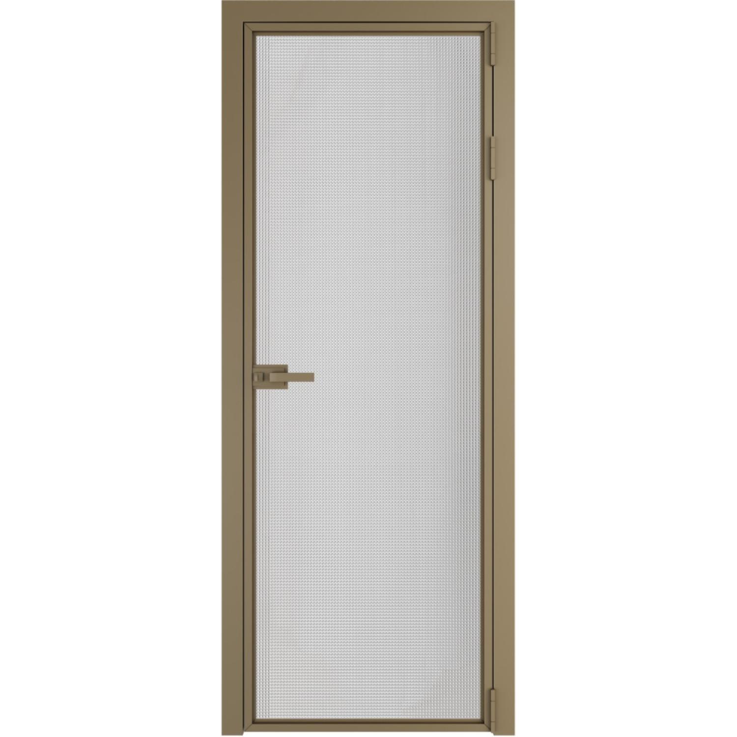 Дверь межкомнатная  алюминиевая  1 AX ProfilDoors (Шампань, Кризет)