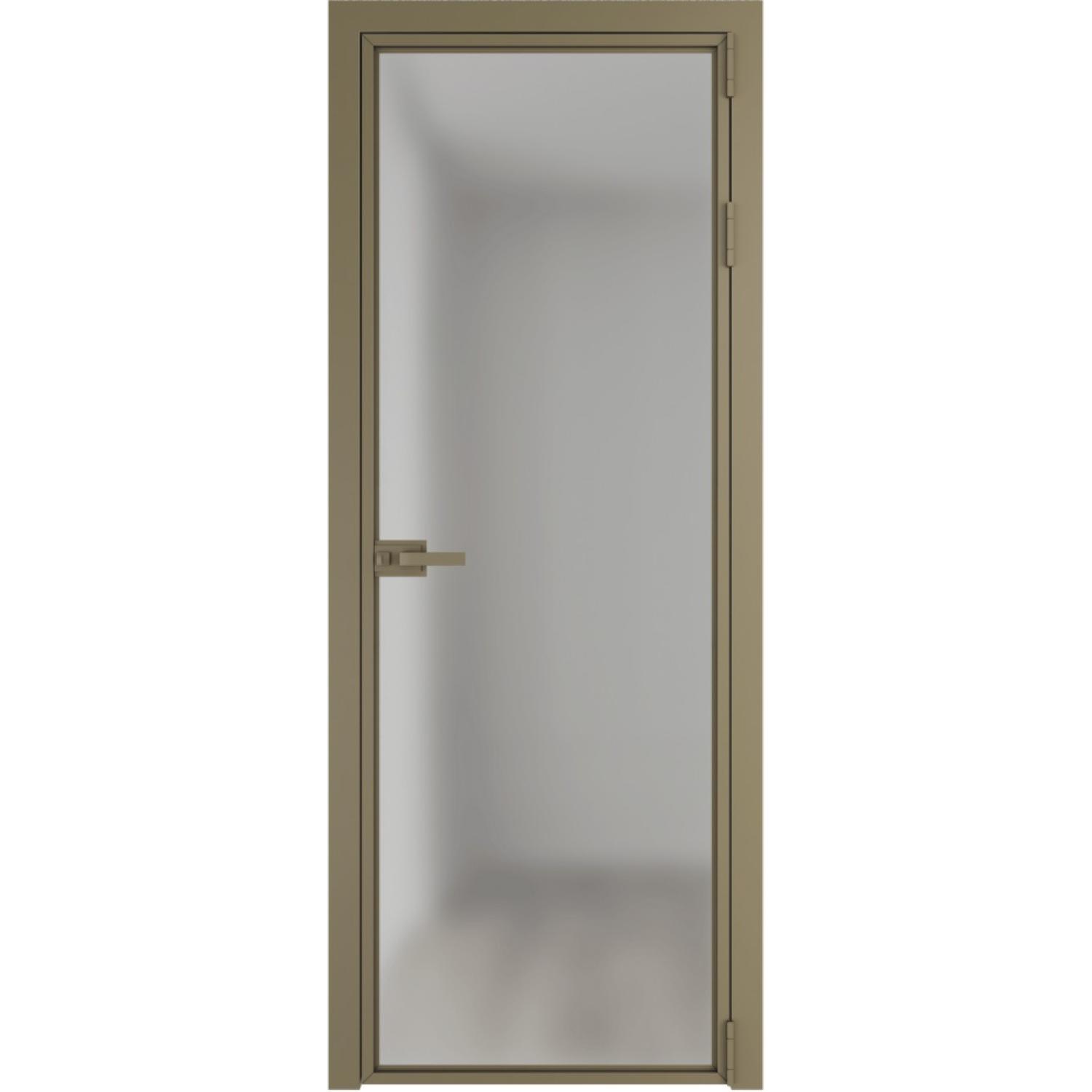 Дверь межкомнатная  алюминиевая  1 AX ProfilDoors (Шампань, Матовое)
