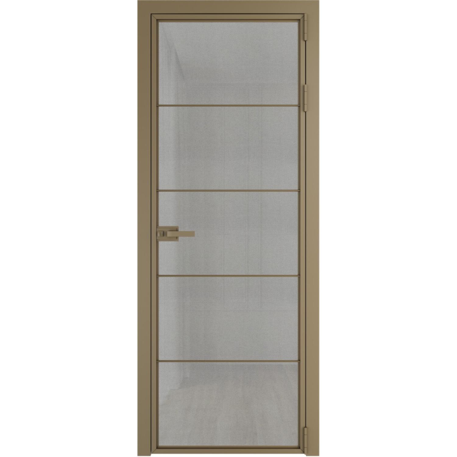 Дверь межкомнатная  алюминиевая  5 AX ProfilDoors (Шампань, Рэте)