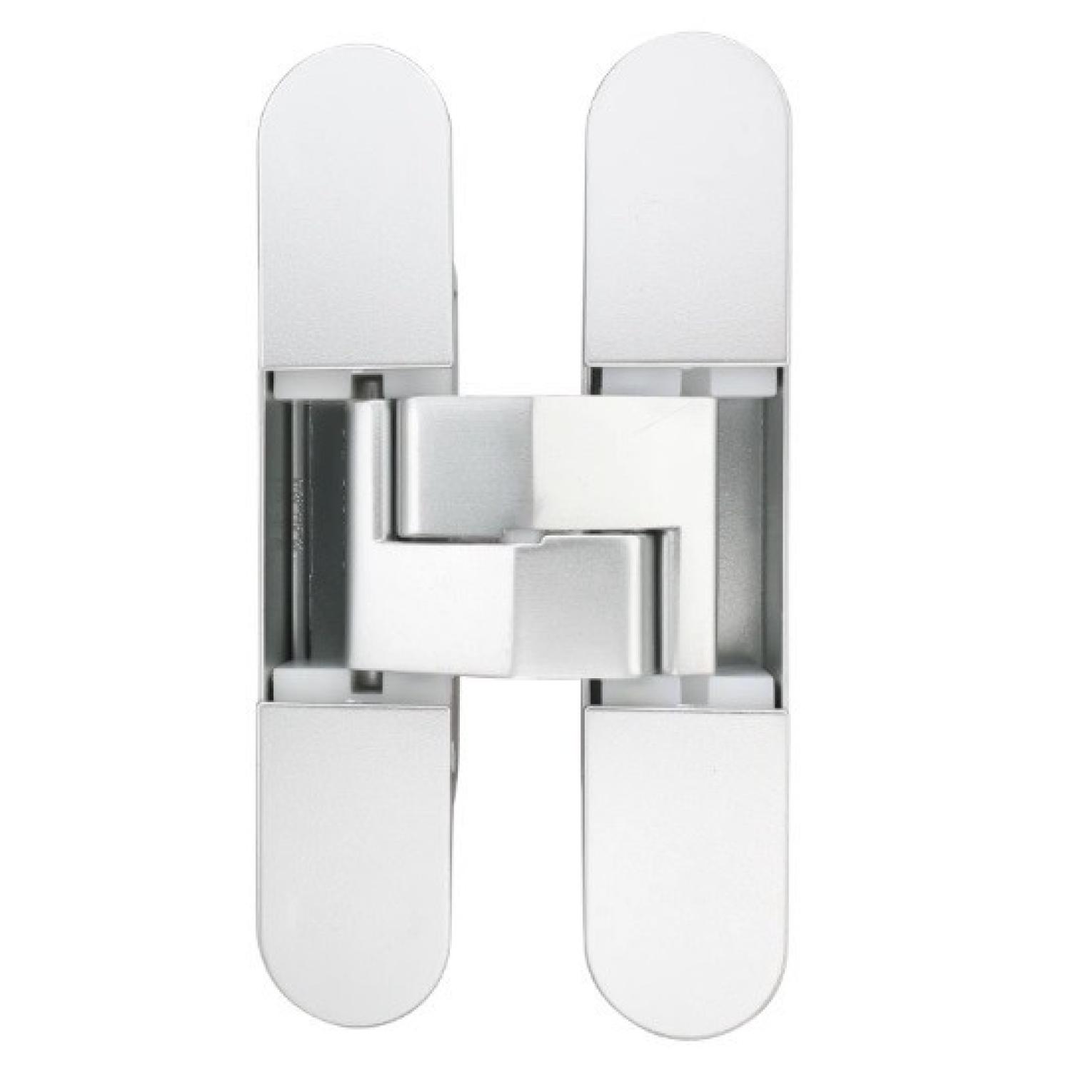 Петля скрытая 3.0 с накладками (матовый хром)