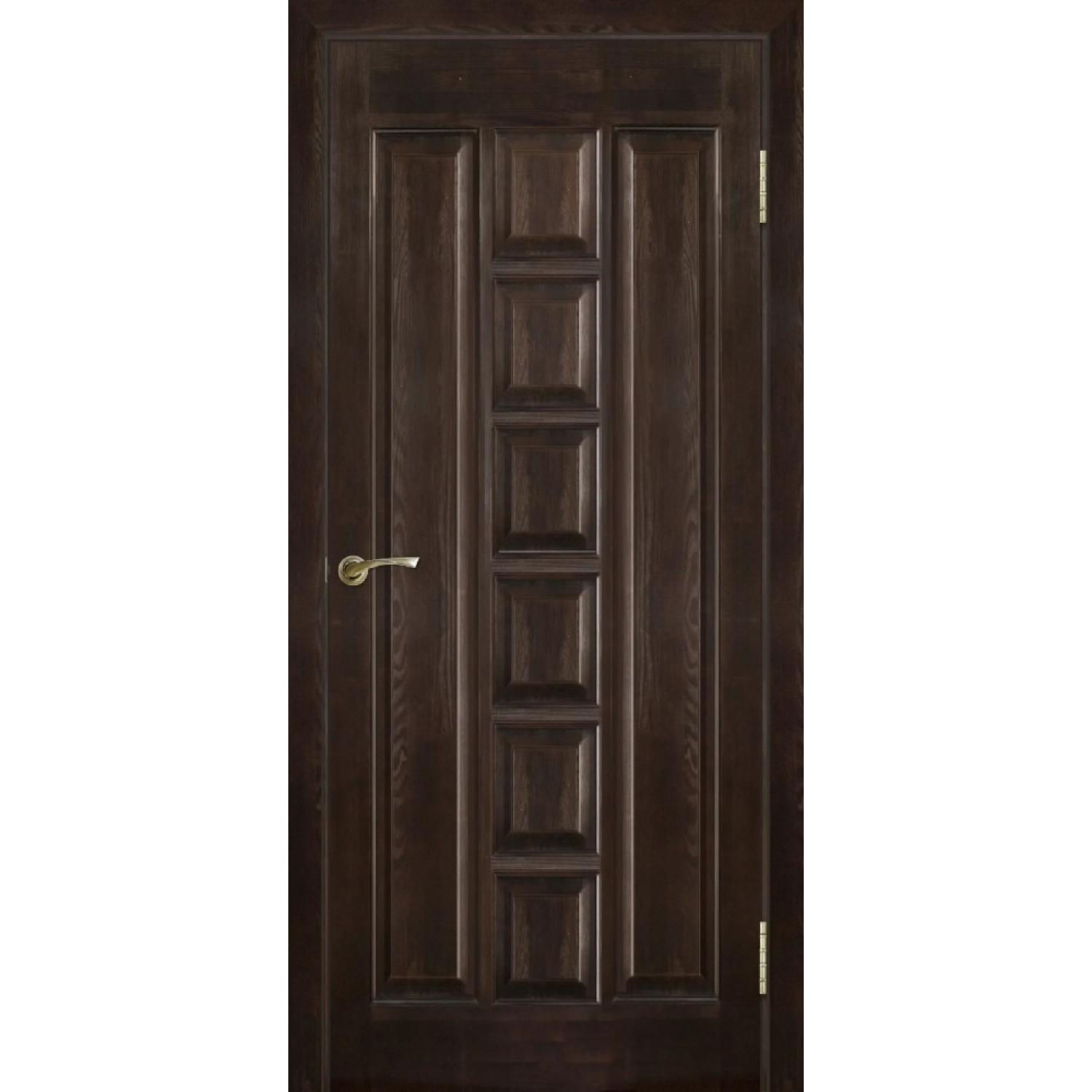 дверь межкомнатная Модель №11 ДГ сосна (2000*700, Темный  лак, Заказная)