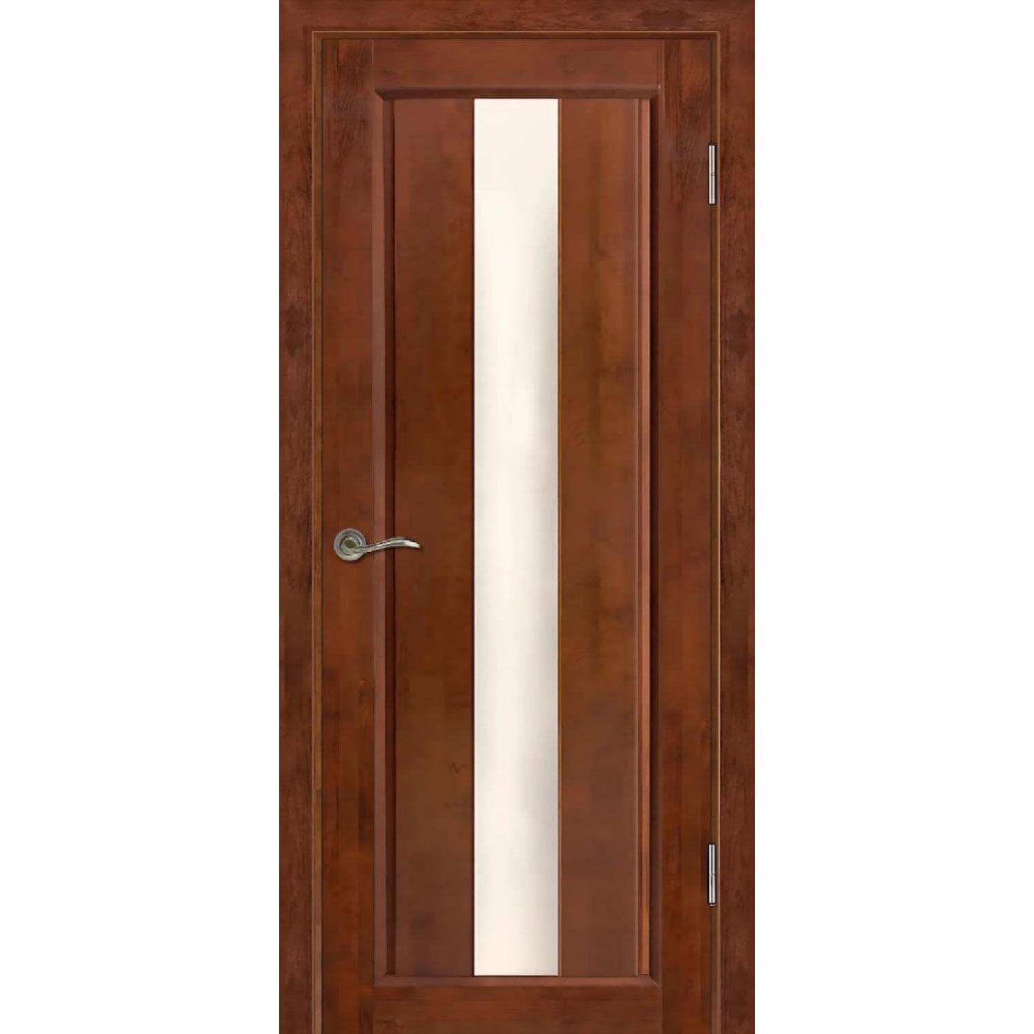 Межкомнатная дверь массив Версаль м. ДО (2000*600, Бренди (54), Матовое, Заказная)