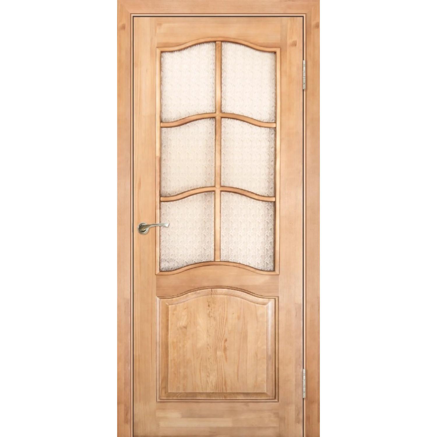 Дверь межкомнатная Модель №7 ДО сосна (2000*800, Неокрашенный, Заказная)