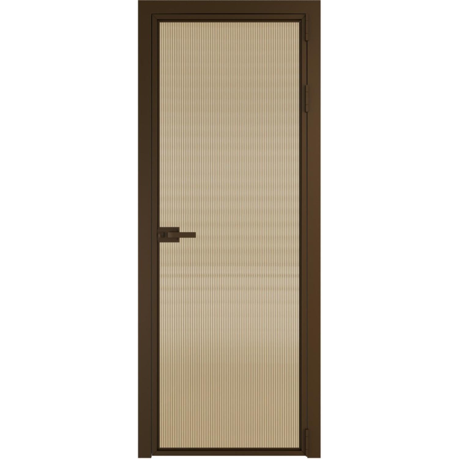 Дверь межкомнатная  алюминиевая  1 AX ProfilDoors (Деорэ, Мору золото)