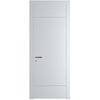 Межкомнатная дверь 43 PWB (вставки - натуральная латунь)