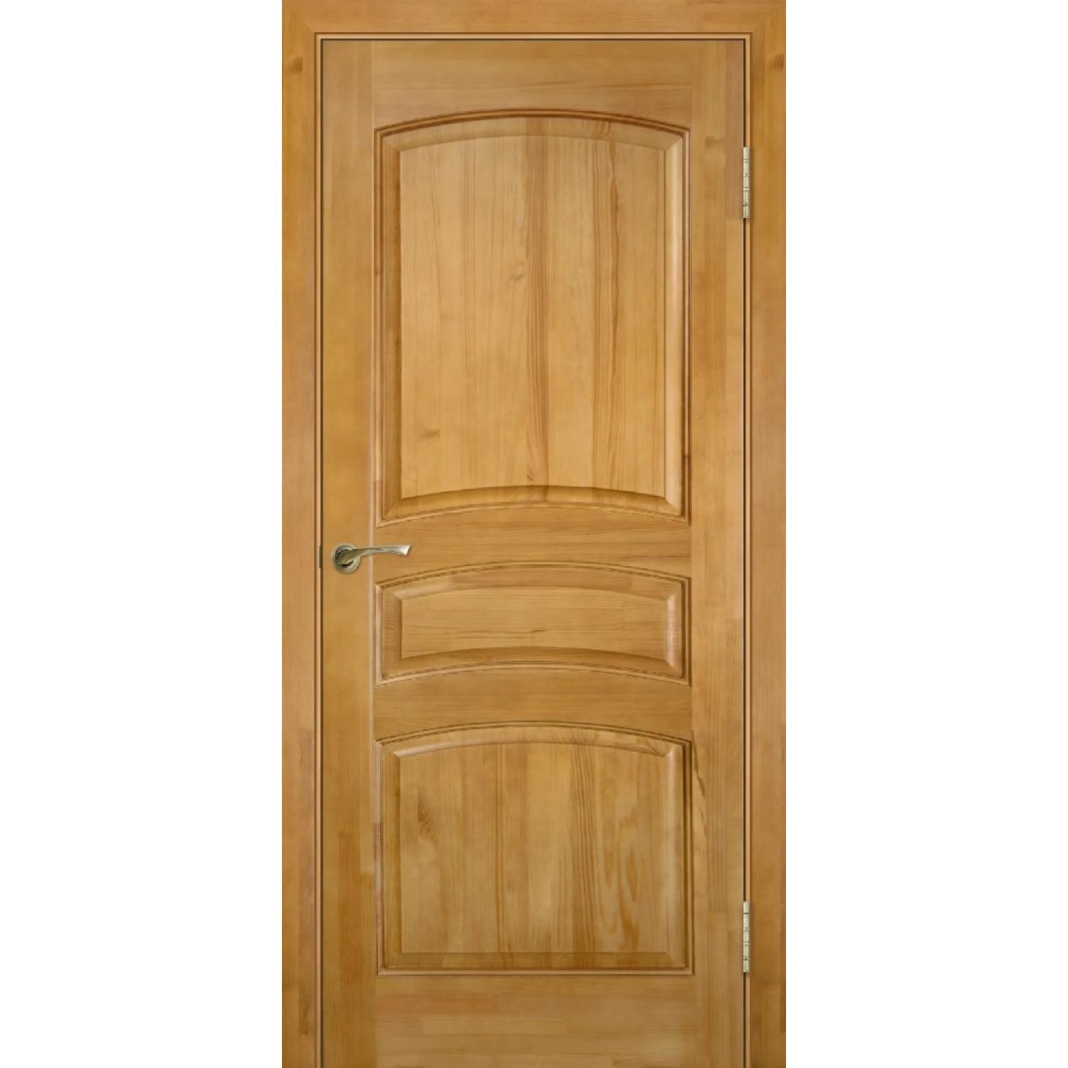 Дверь межкомнатная Модель №16 ДГ сосна (2000*800, Светлый лак, Складская)