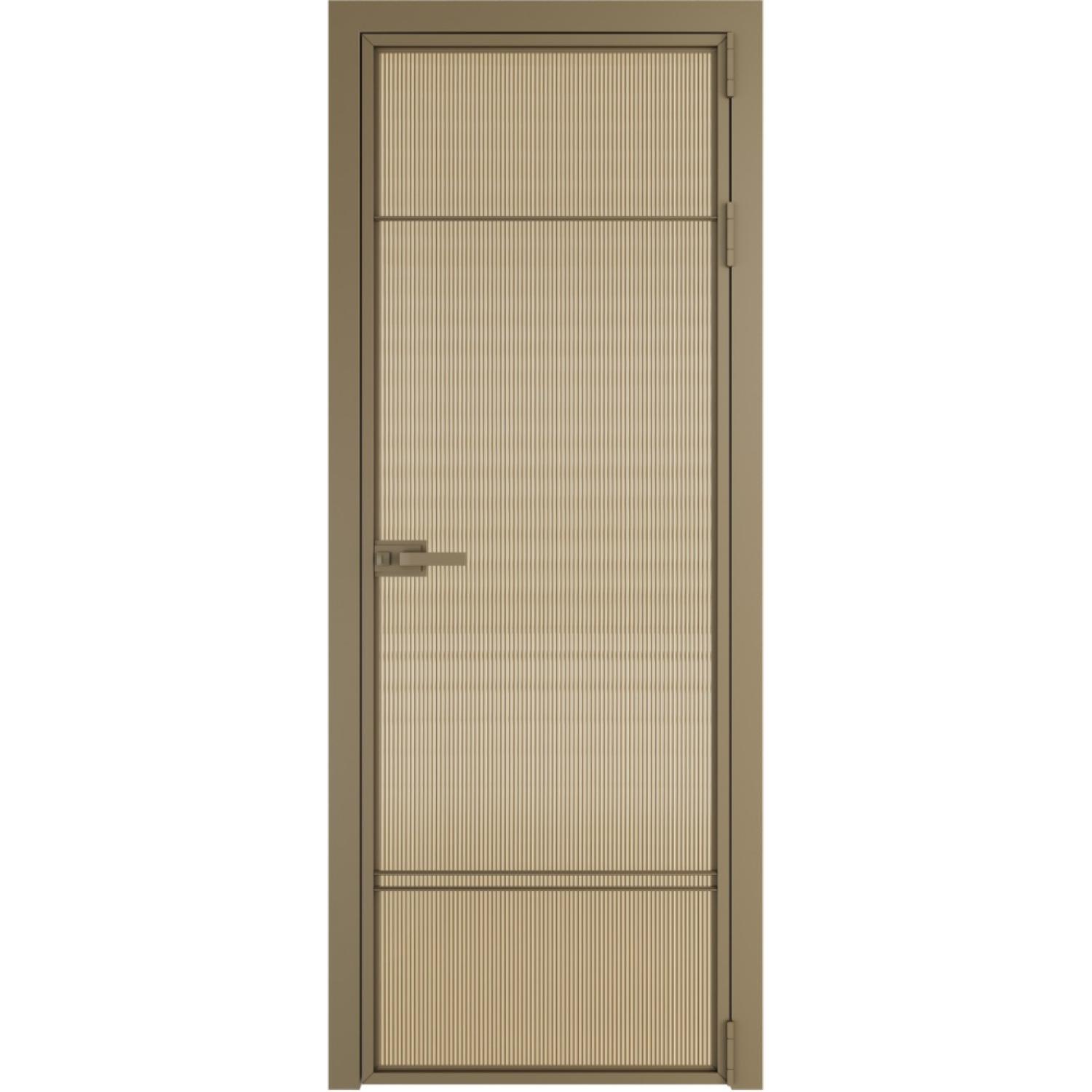 Дверь межкомнатная  алюминиевая  4 AX ProfilDoors (Шампань, Мору золото)