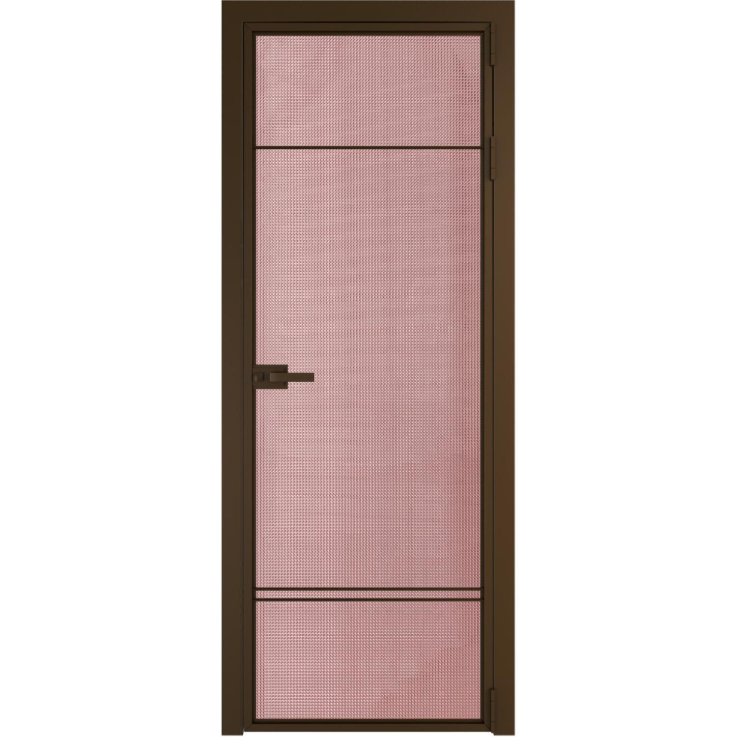 Дверь межкомнатная  алюминиевая  4 AX ProfilDoors (Деорэ, Кризет розовый)