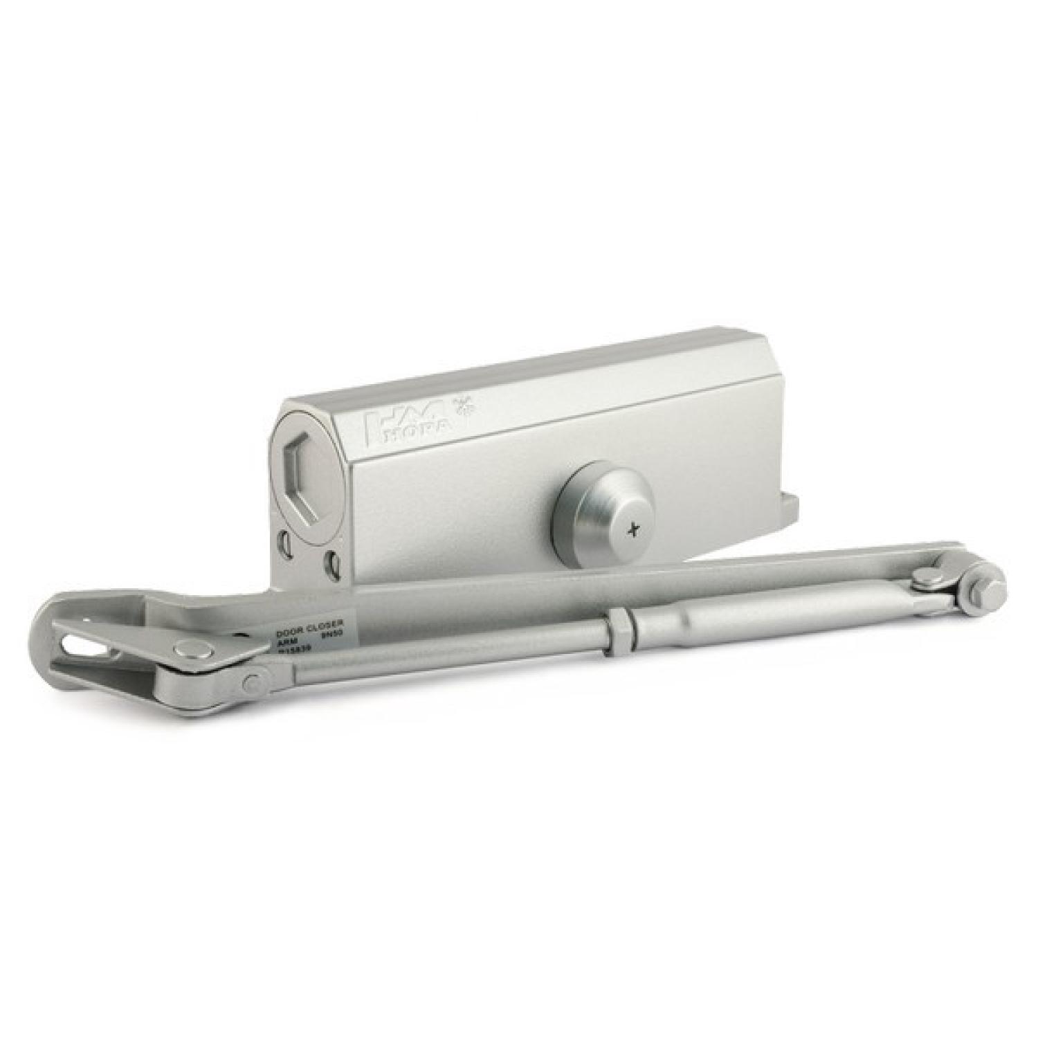 Доводчик №4S (до 120 кг) (серебро)