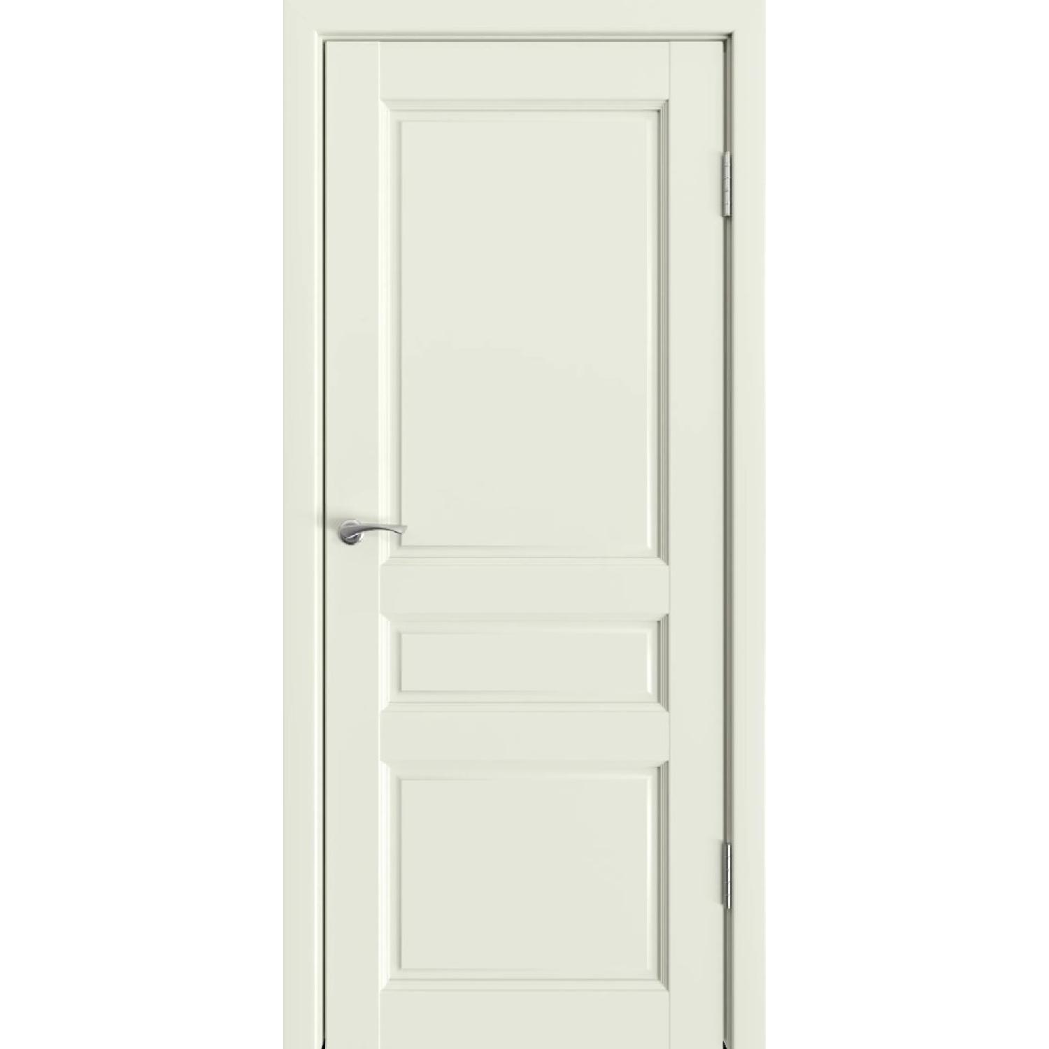 Дверь межкомнатная массив ольхи Валенсия м. ДГ (2000*700, Белый (65), Заказная)