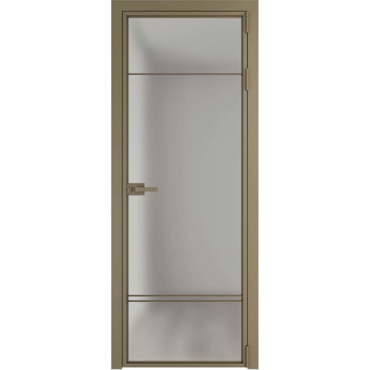 Дверь межкомнатная  алюминиевая  4 AX ProfilDoors (Шампань, Матовое)
