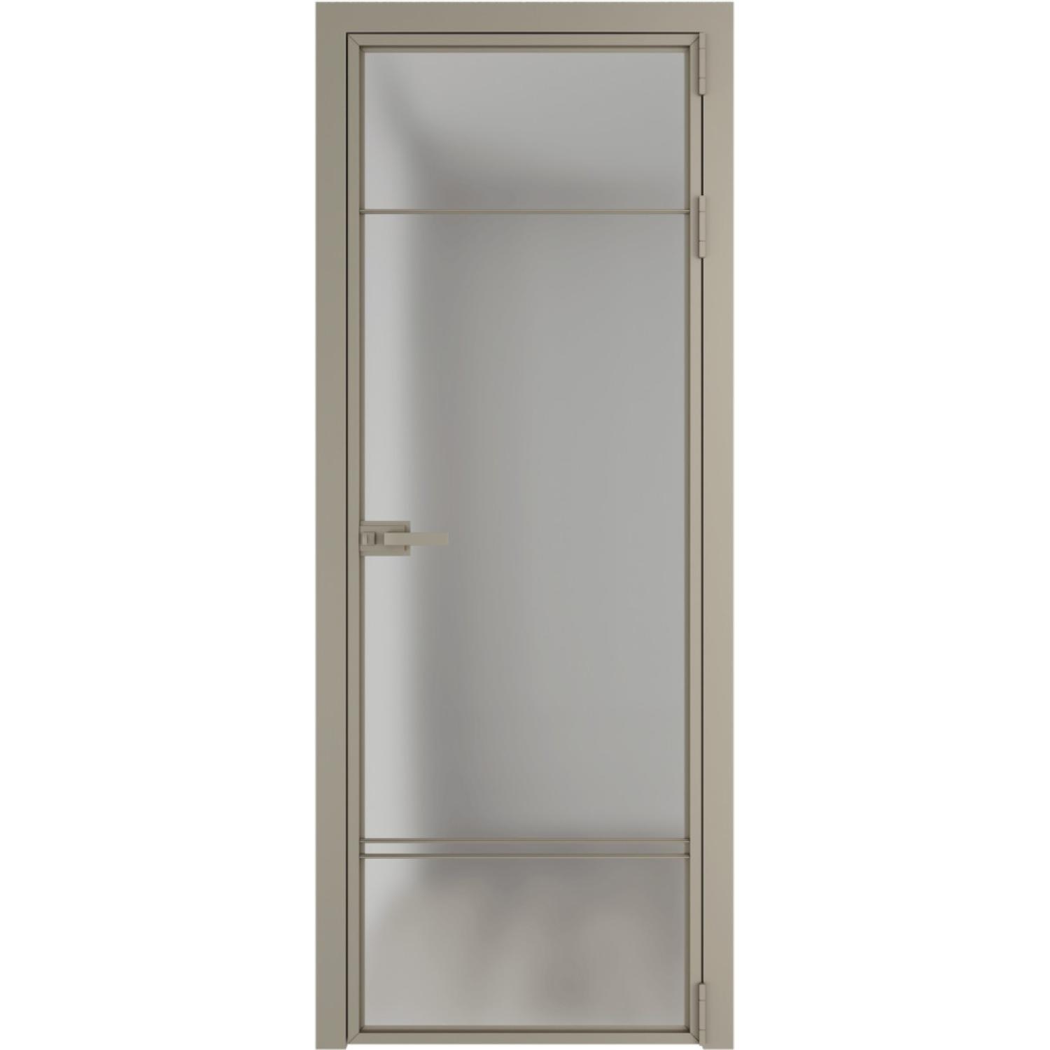 Дверь межкомнатная  алюминиевая  4 AX ProfilDoors (Никель, Матовое)