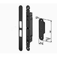 Магнитная дверная защелка Touch FR196 с накладками в комплекте B011203093642 черный
