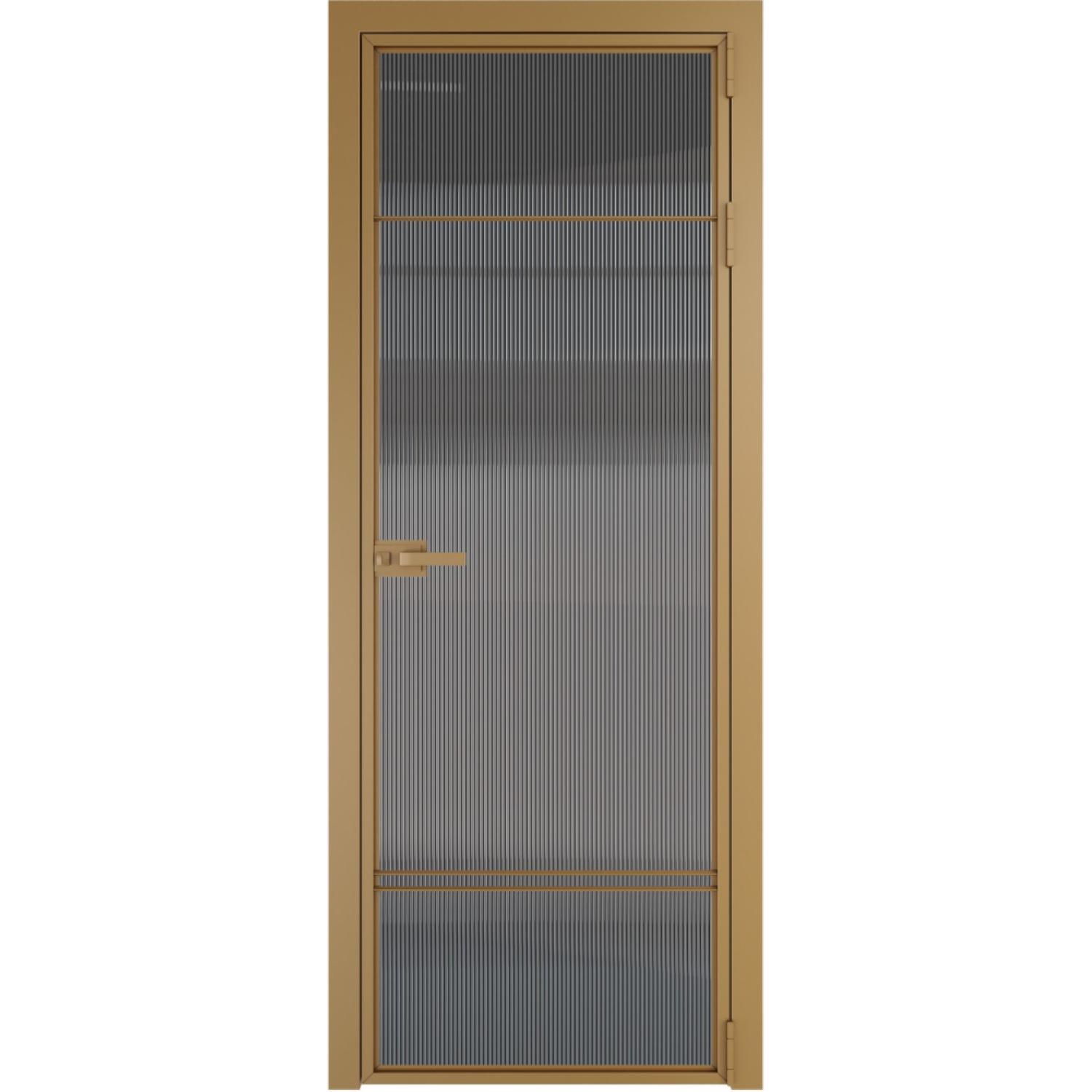 Дверь межкомнатная  алюминиевая  4 AX ProfilDoors (Золото, Мору тонированное)