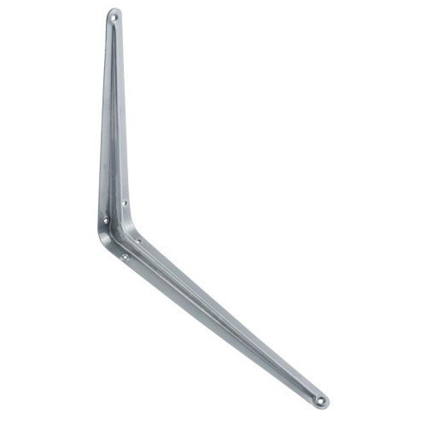 Уголок для полок 300*250 (10*12) (серебро)