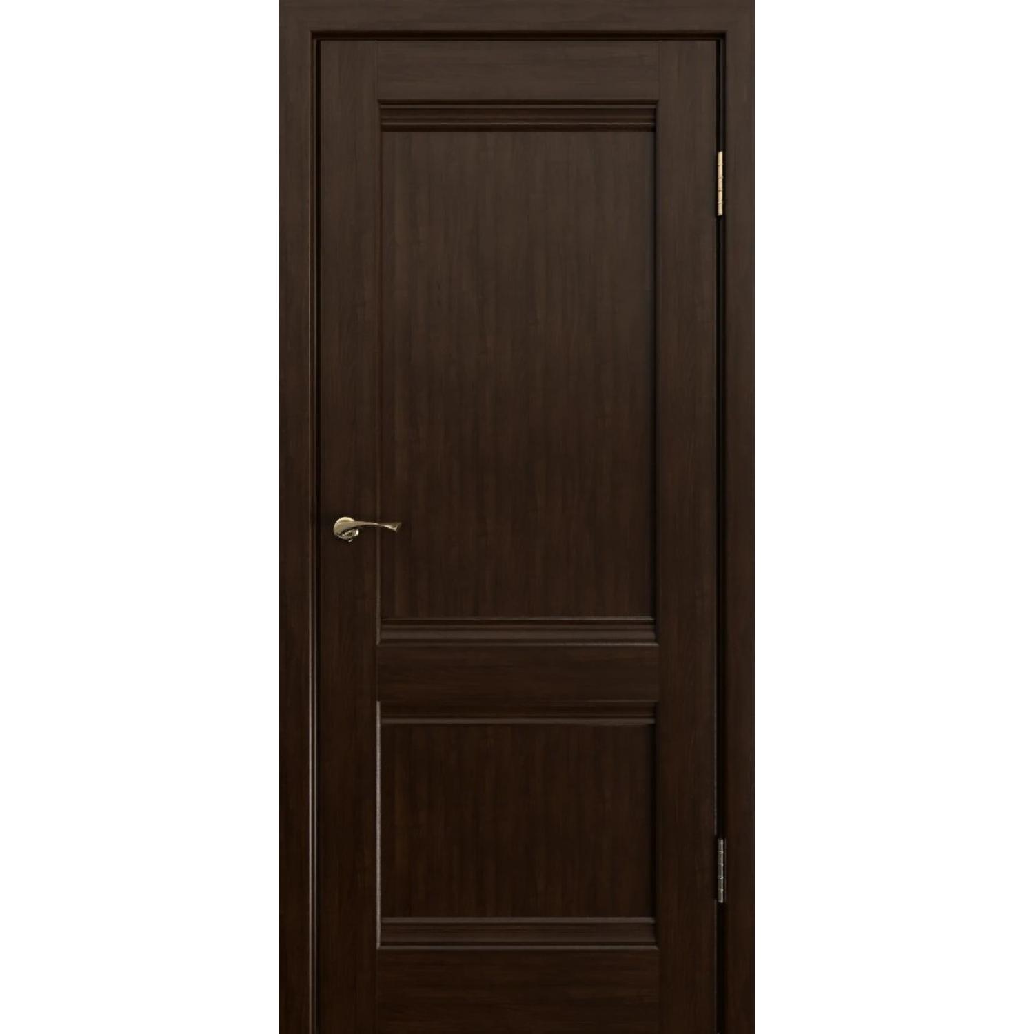 Дверь межкомнатная массив ольхи  Робер ДГ (2000*600, Венге, Заказная)