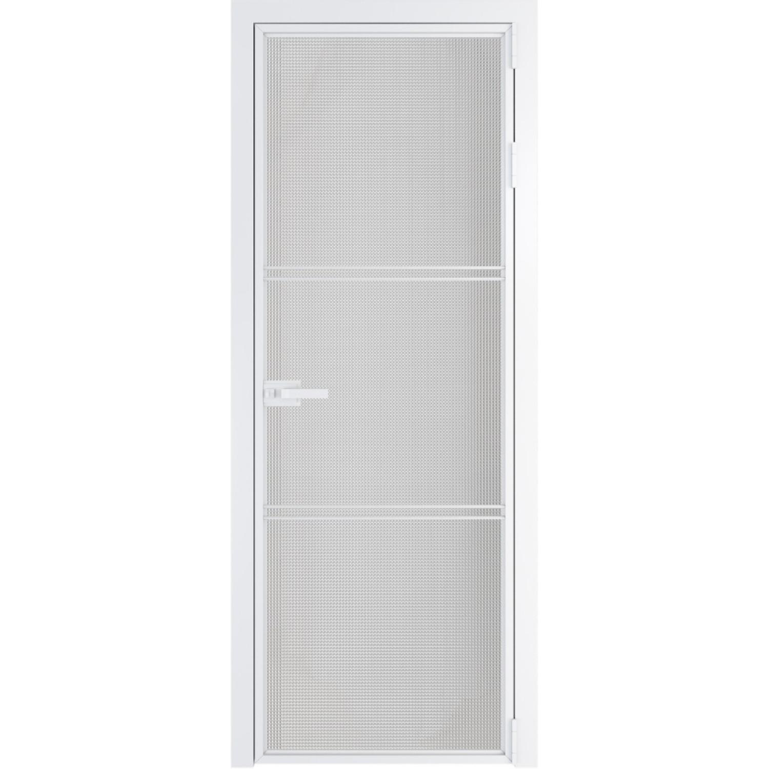 Дверь межкомнатная  алюминиевая  3 AX ProfilDoors (Вайт, Кризет)