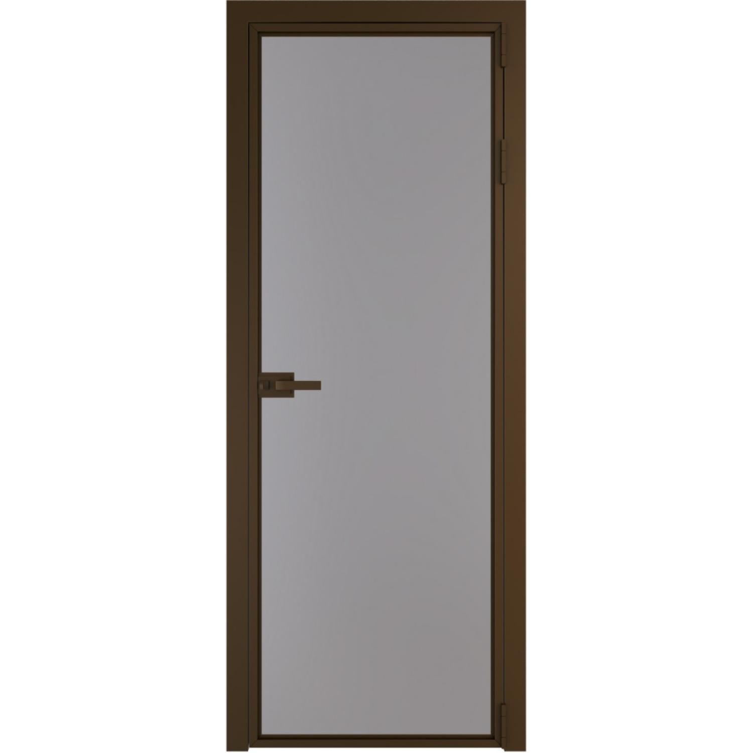 Дверь межкомнатная  алюминиевая  1 AX ProfilDoors (Деорэ, Монохром серый)