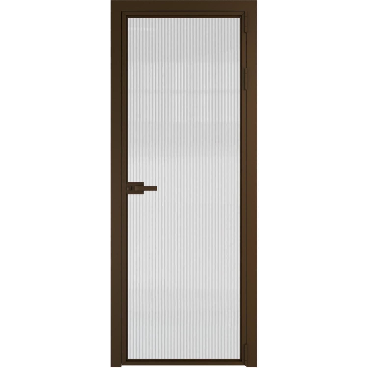 Дверь межкомнатная  алюминиевая  1 AX ProfilDoors (Деорэ, Мору осветленное)