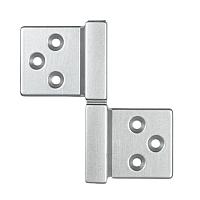 Петля накладная 143Q ALDEGHI LUIGI с квадратной осью