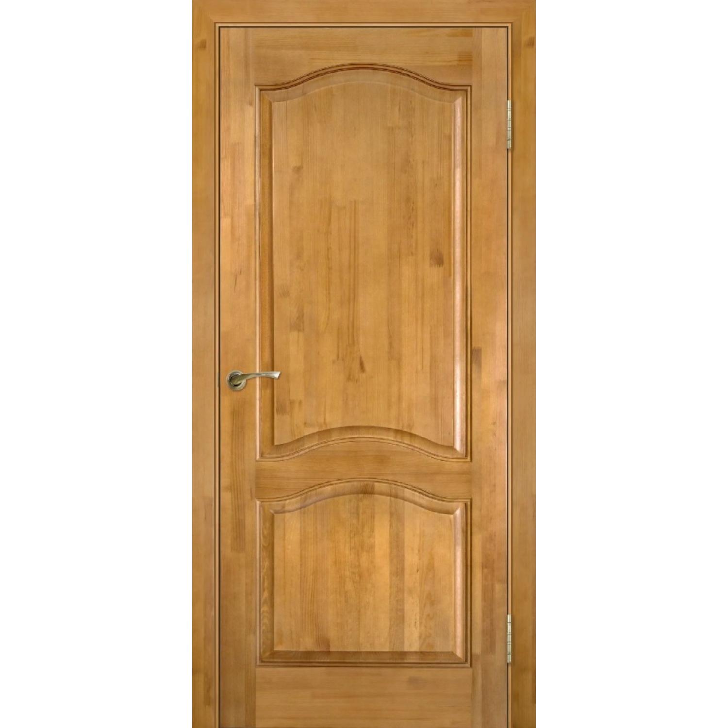 Дверь межкомнатная Модель №7 ДГ сосна (2000*800, Светлый лак, Складская)