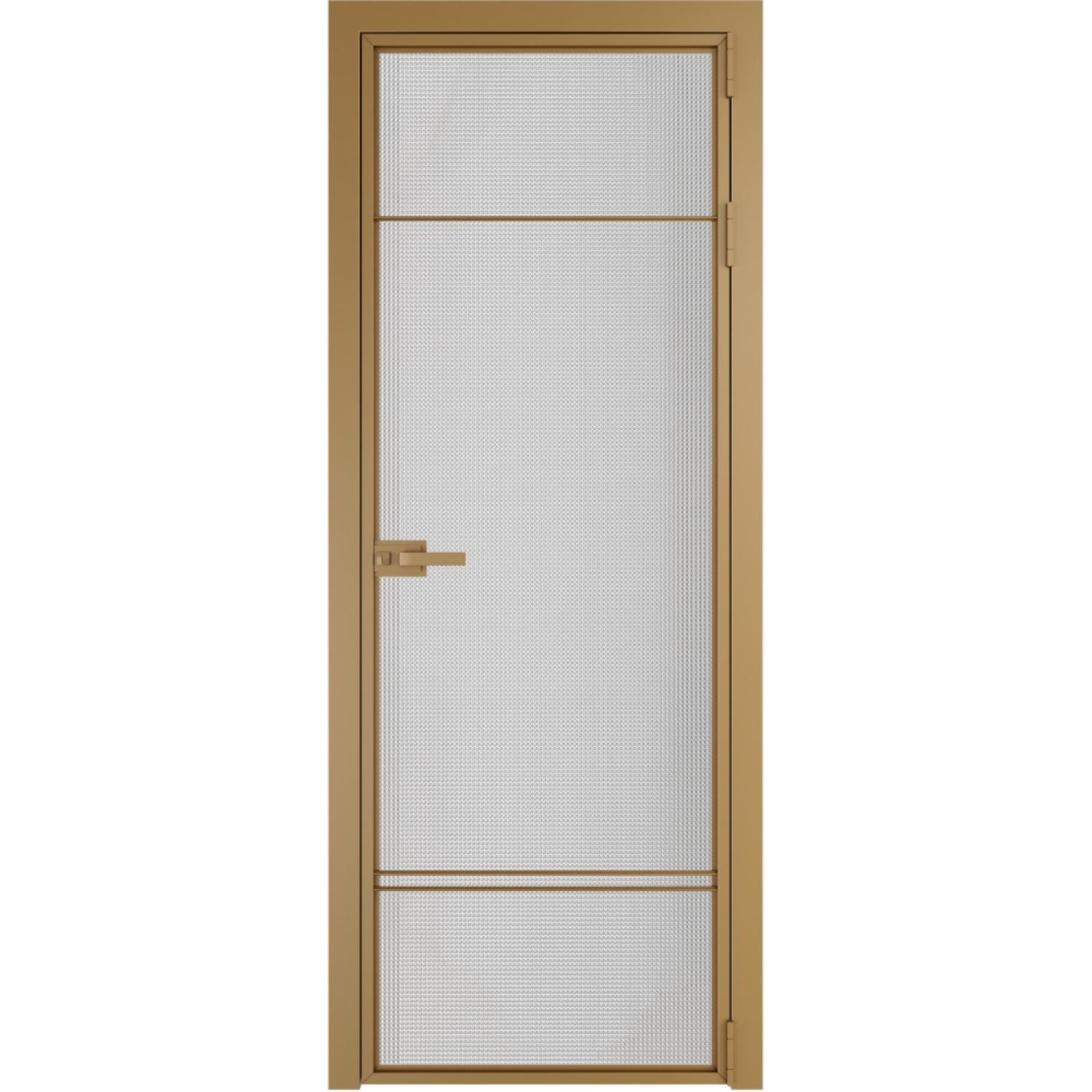 Дверь межкомнатная  алюминиевая  4 AX ProfilDoors (Золото, Кризет)