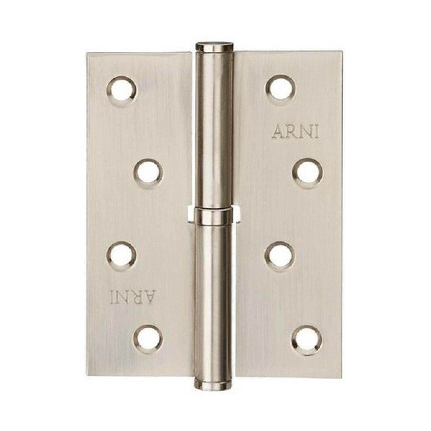 Петля врезная разъемная левая 100*75 (SN)