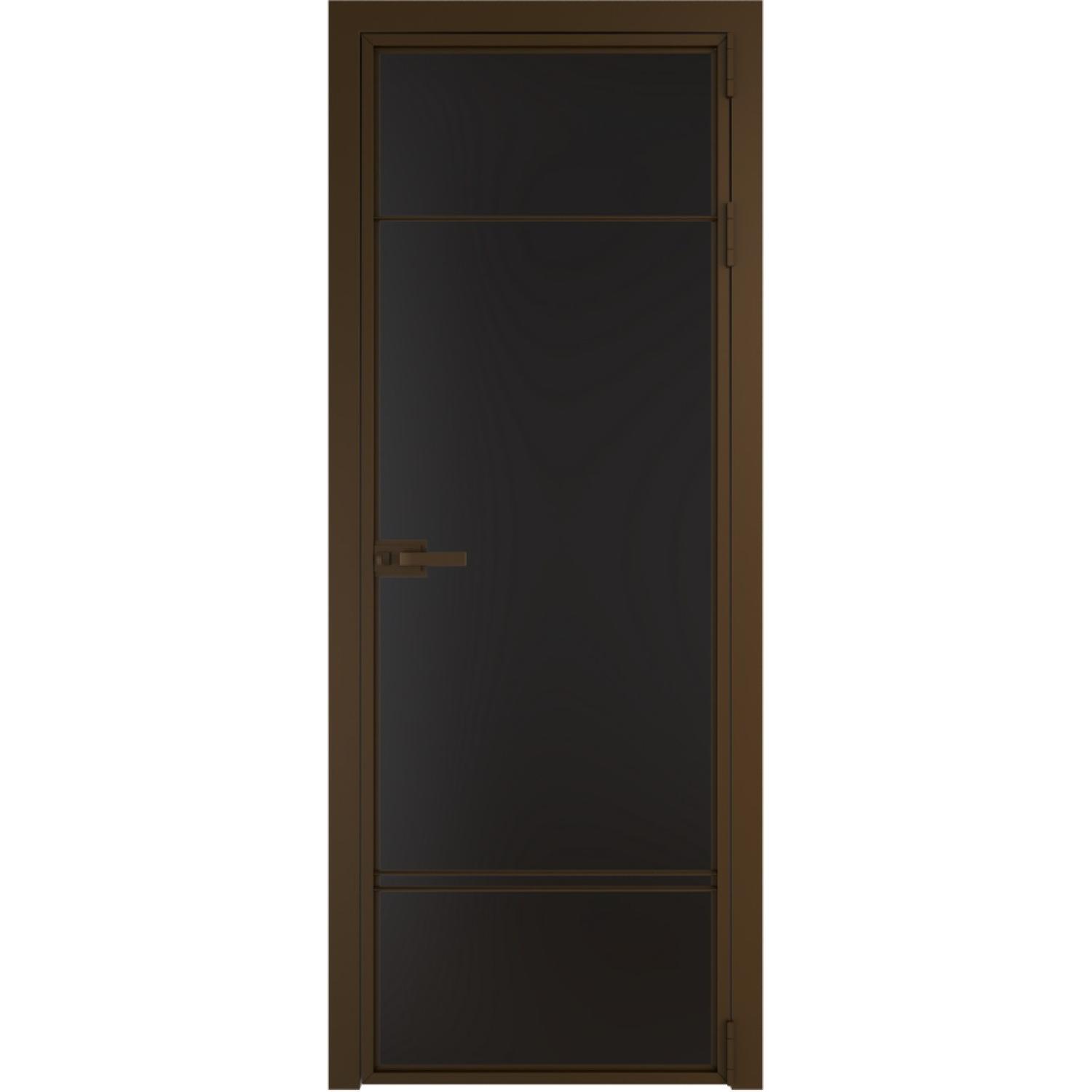 Дверь межкомнатная  алюминиевая  4 AX ProfilDoors (Деорэ, Монохром черный)