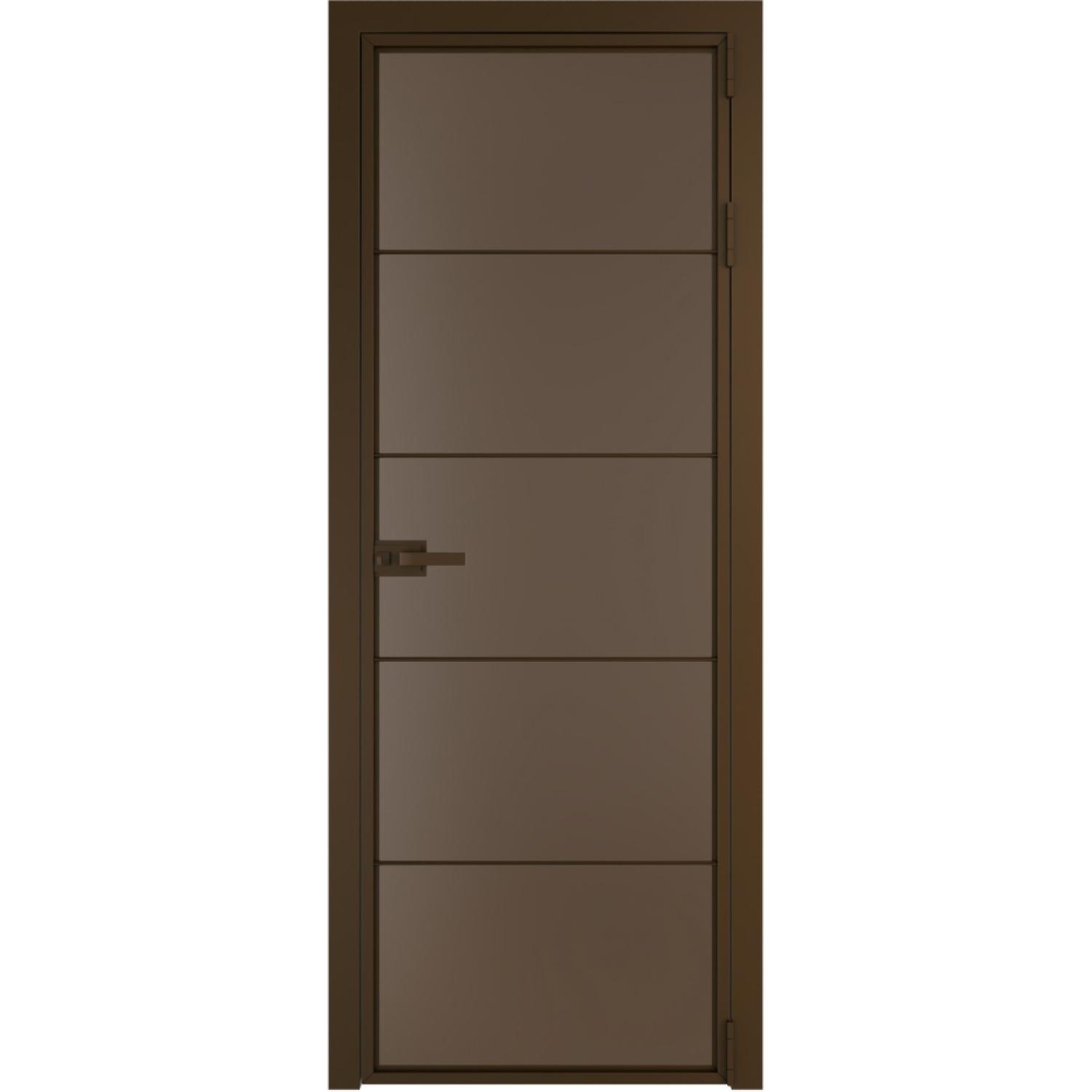 Дверь межкомнатная  алюминиевая  5 AX ProfilDoors (Деорэ, Монохром гляссе)