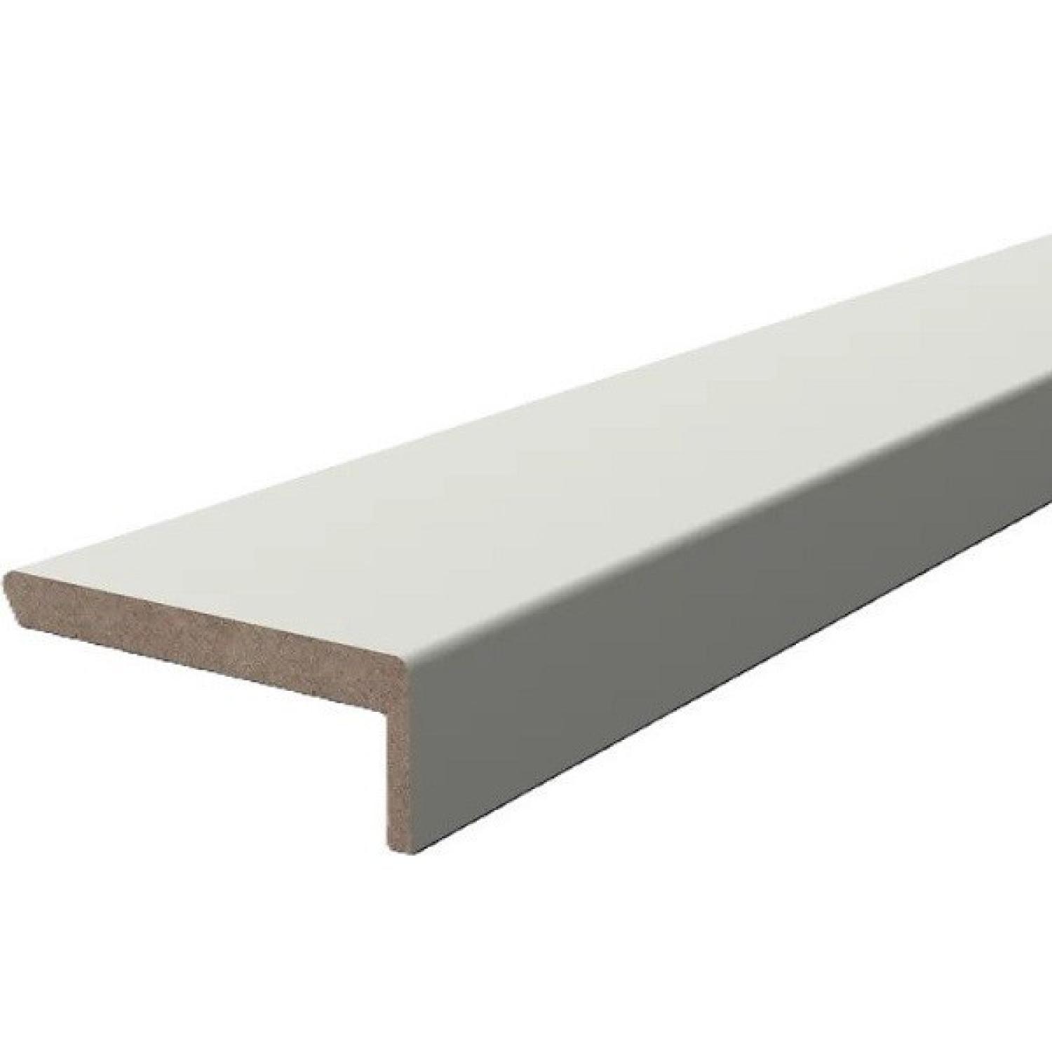 Наличник телескопический 100х8х2200 (Mid White, Складская)