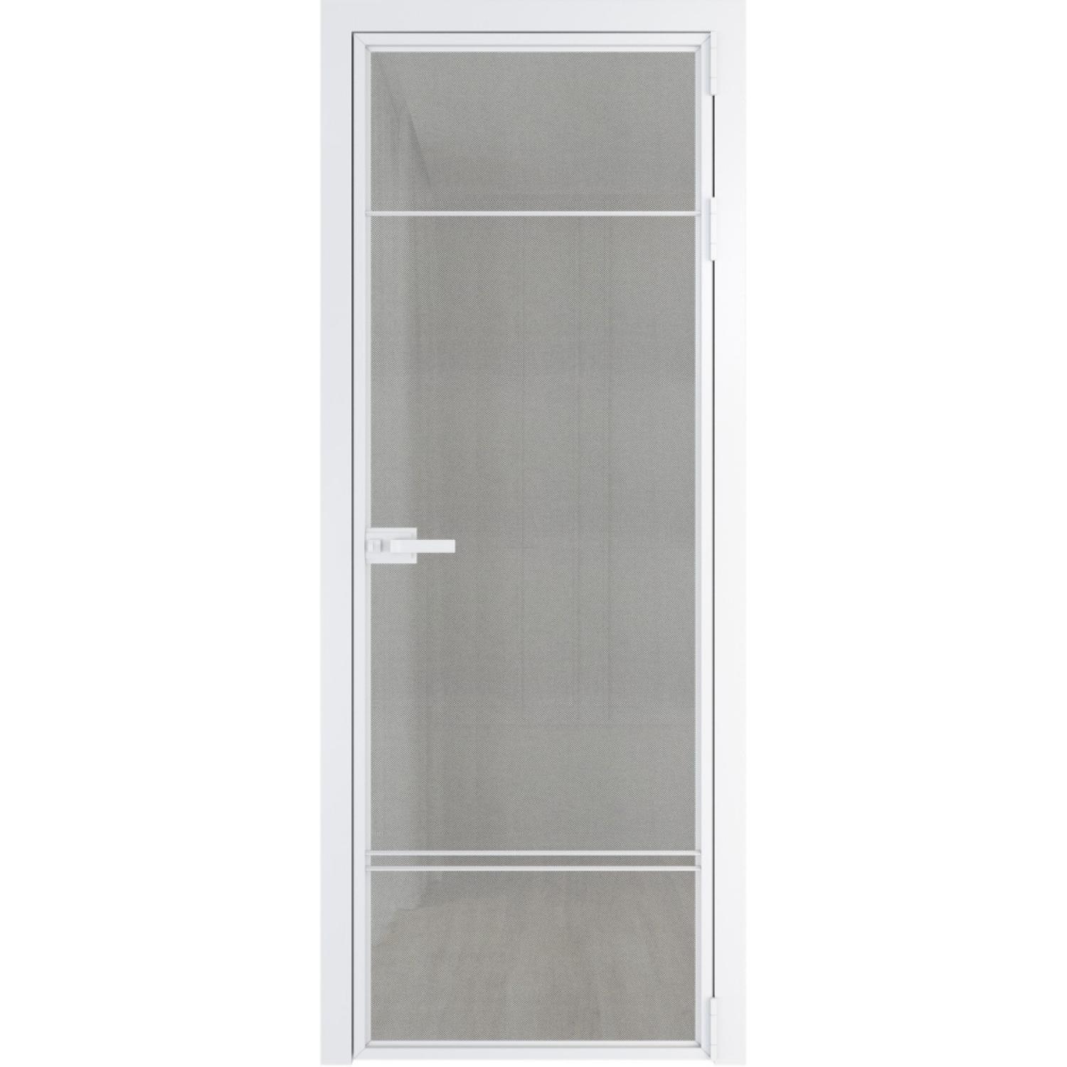 Дверь межкомнатная  алюминиевая  4 AX ProfilDoors (Вайт, Рэте)