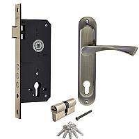 Замок врезной с цилиндром ключ/ключ 2600/85-Z