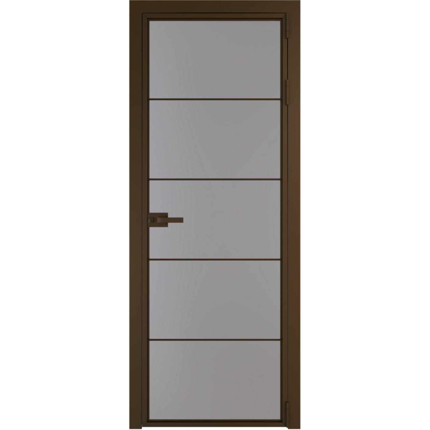 Дверь межкомнатная  алюминиевая  5 AX ProfilDoors (Деорэ, Монохром серый)