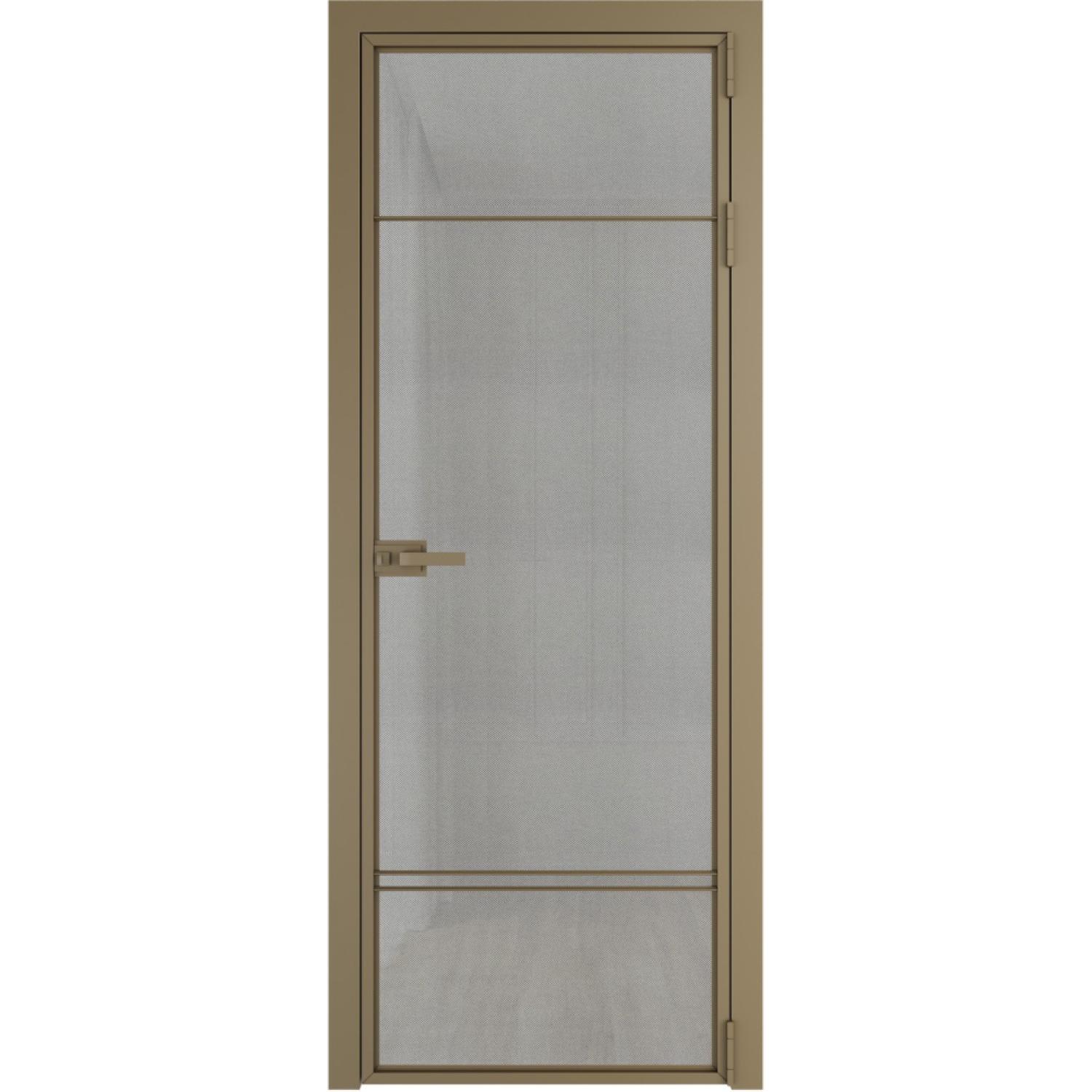 Дверь межкомнатная  алюминиевая  4 AX ProfilDoors (Шампань, Рэте)