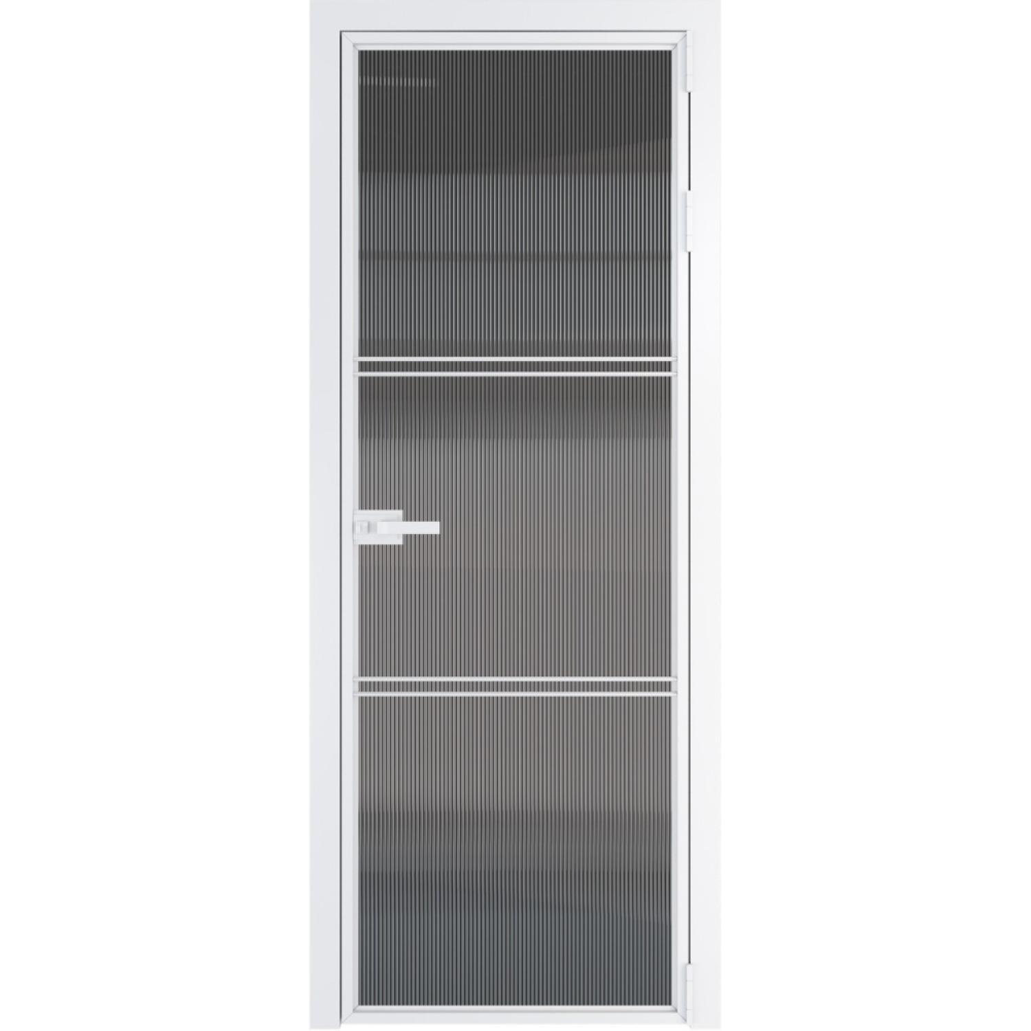 Дверь межкомнатная  алюминиевая  3 AX ProfilDoors (Вайт, Мору тонированное)