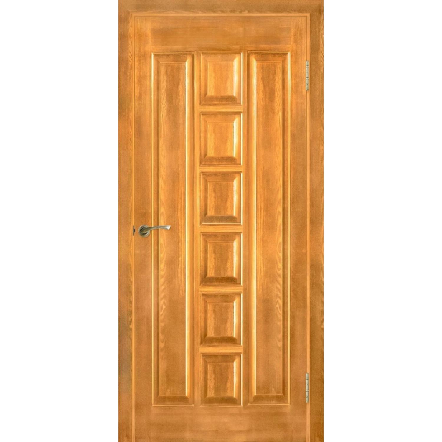 дверь межкомнатная Модель №11 ДГ сосна (2000*800, Светлый лак, Складская)