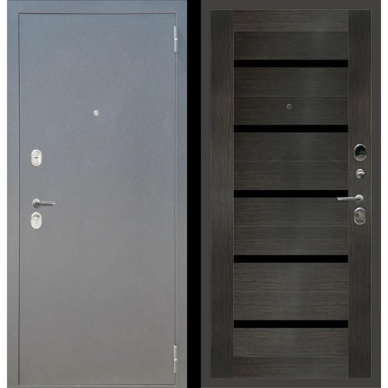 Дверь входная металлическая M30 (960*2050 R, Букле графит (Полимерно-порошковое), Венге (ПВХ), Заказная)
