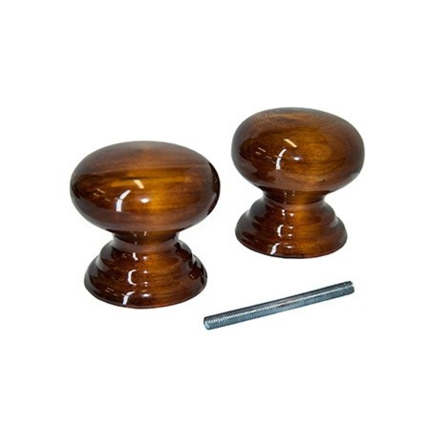 Ручка-кнопка ЙО (мокко)