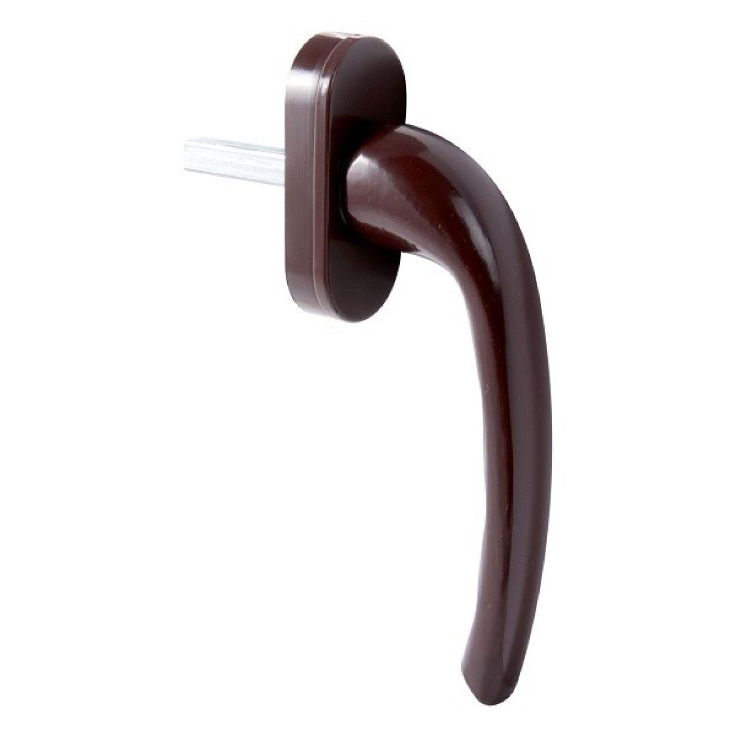 Ручка для пластик.окон ЛУНА (HOPA) штифт 35мм (коричневый)