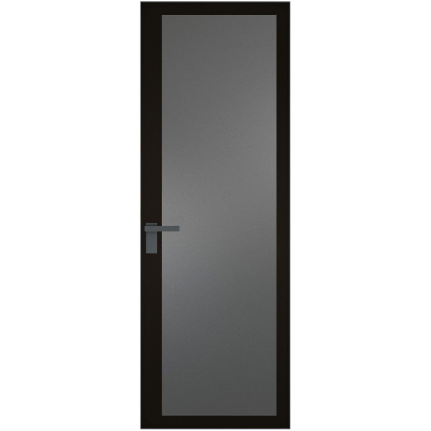 2 AGK (Мателюкс графит, черный прокрас, Профиль Серая ночь, Заказная)