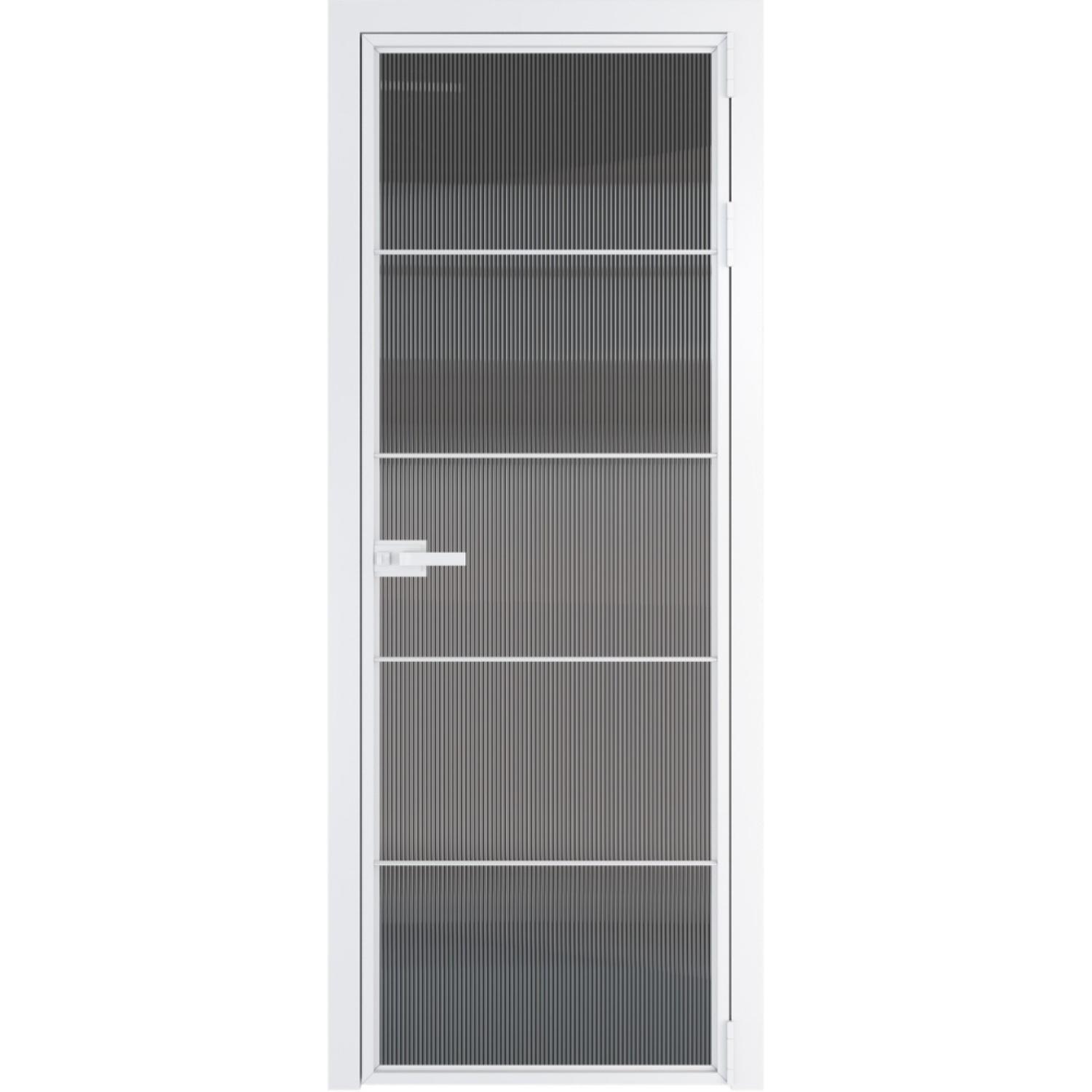 Дверь межкомнатная  алюминиевая  5 AX ProfilDoors (Вайт, Мору тонированное)