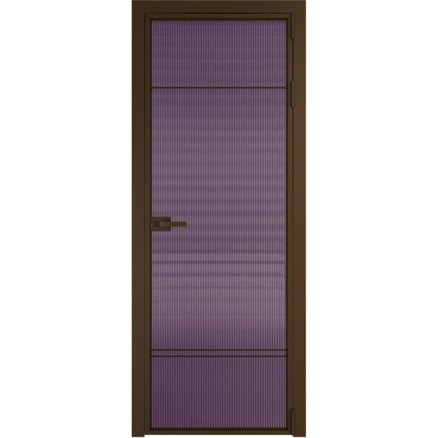 Дверь межкомнатная  алюминиевая  4 AX ProfilDoors (Деорэ, Мору фиолетовое)