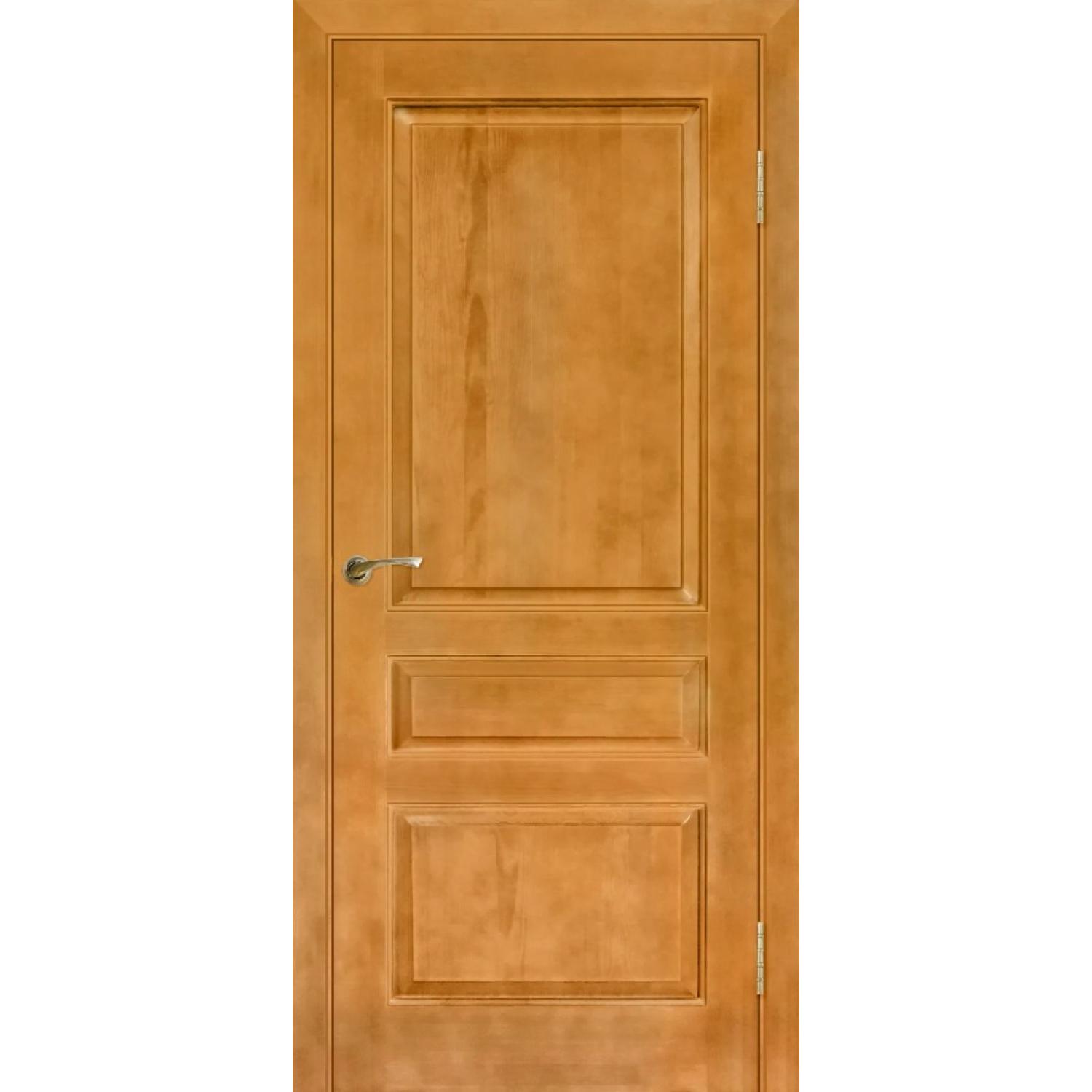 Дверь межкомнатная Модель №5 пмц ДГ сосна (2000*800, Светлый лак, Складская)