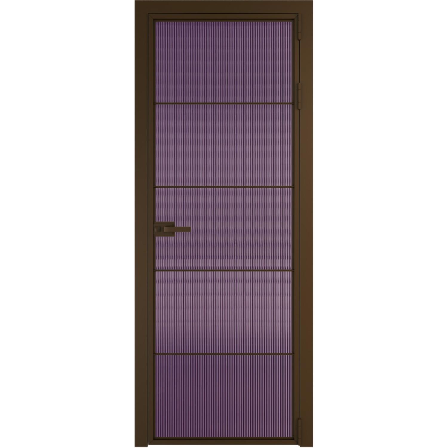 Дверь межкомнатная  алюминиевая  5 AX ProfilDoors (Деорэ, Мору фиолетовое)