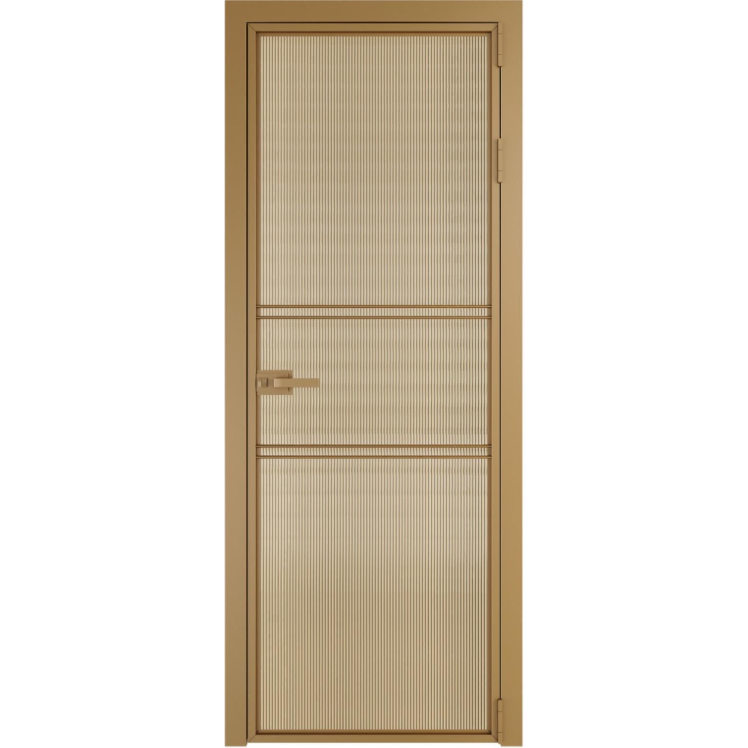Дверь межкомнатная  алюминиевая  2 AX ProfilDoors (Золото, Мору золото)