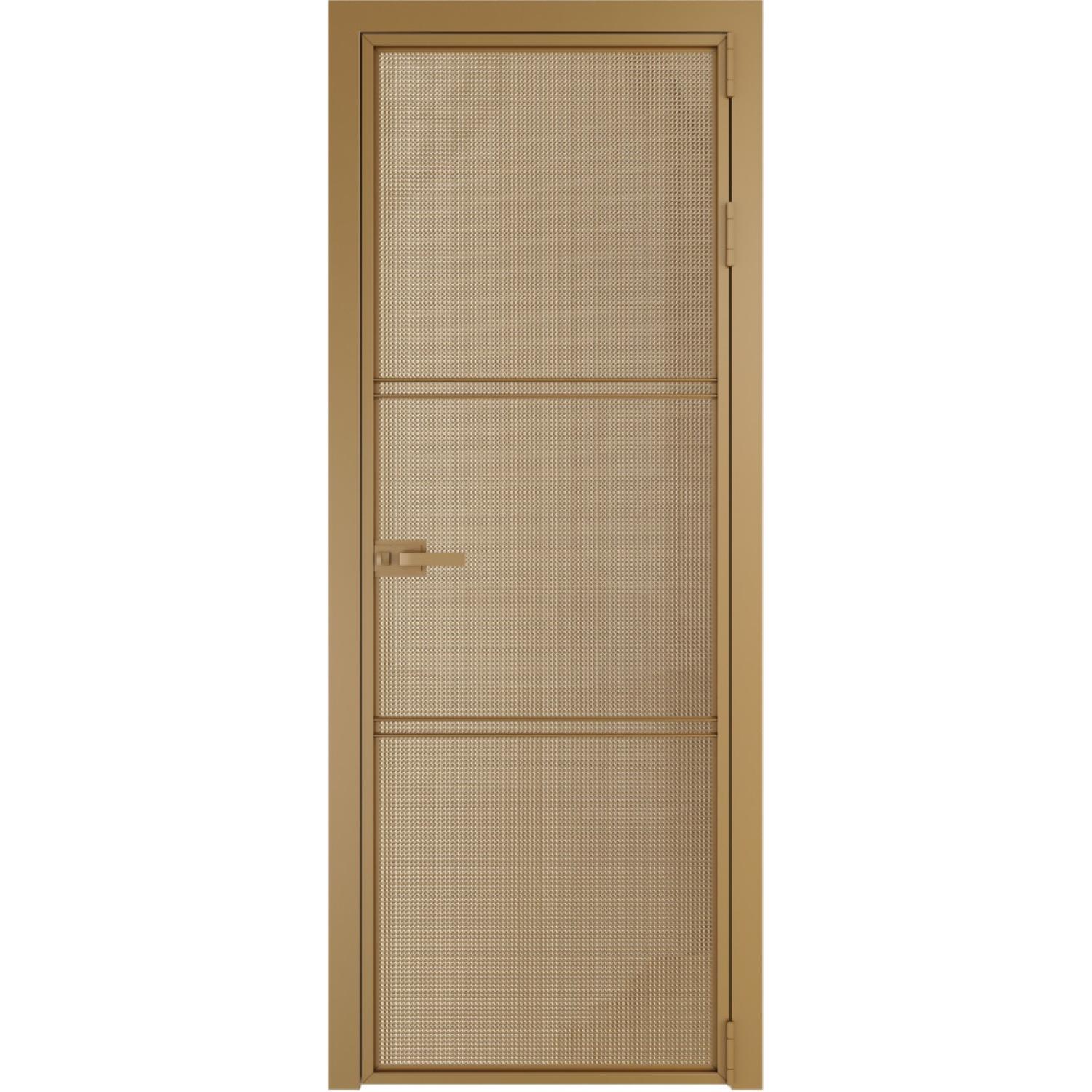 Дверь межкомнатная  алюминиевая  3 AX ProfilDoors (Золото, Кризет золото)
