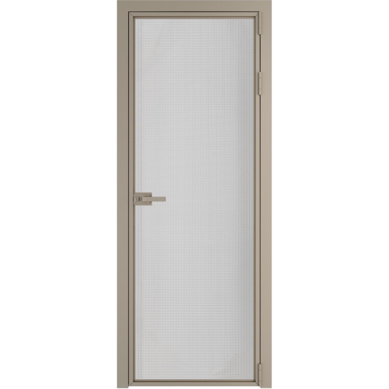 Дверь межкомнатная  алюминиевая  1 AX ProfilDoors (Никель, Кризет)