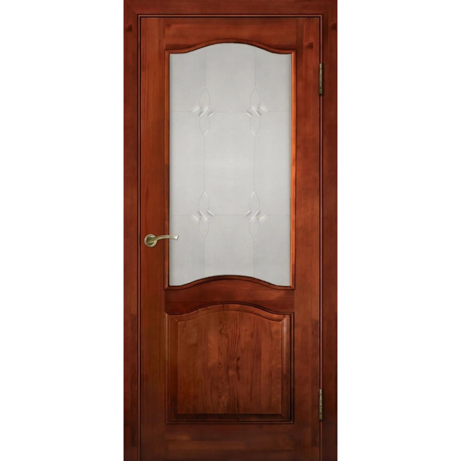 дверь межкомнатная Модель №7 (без рамки) ДО сосна (2000*800, Неокрашенный, Мателюкс матовое, Заказная)