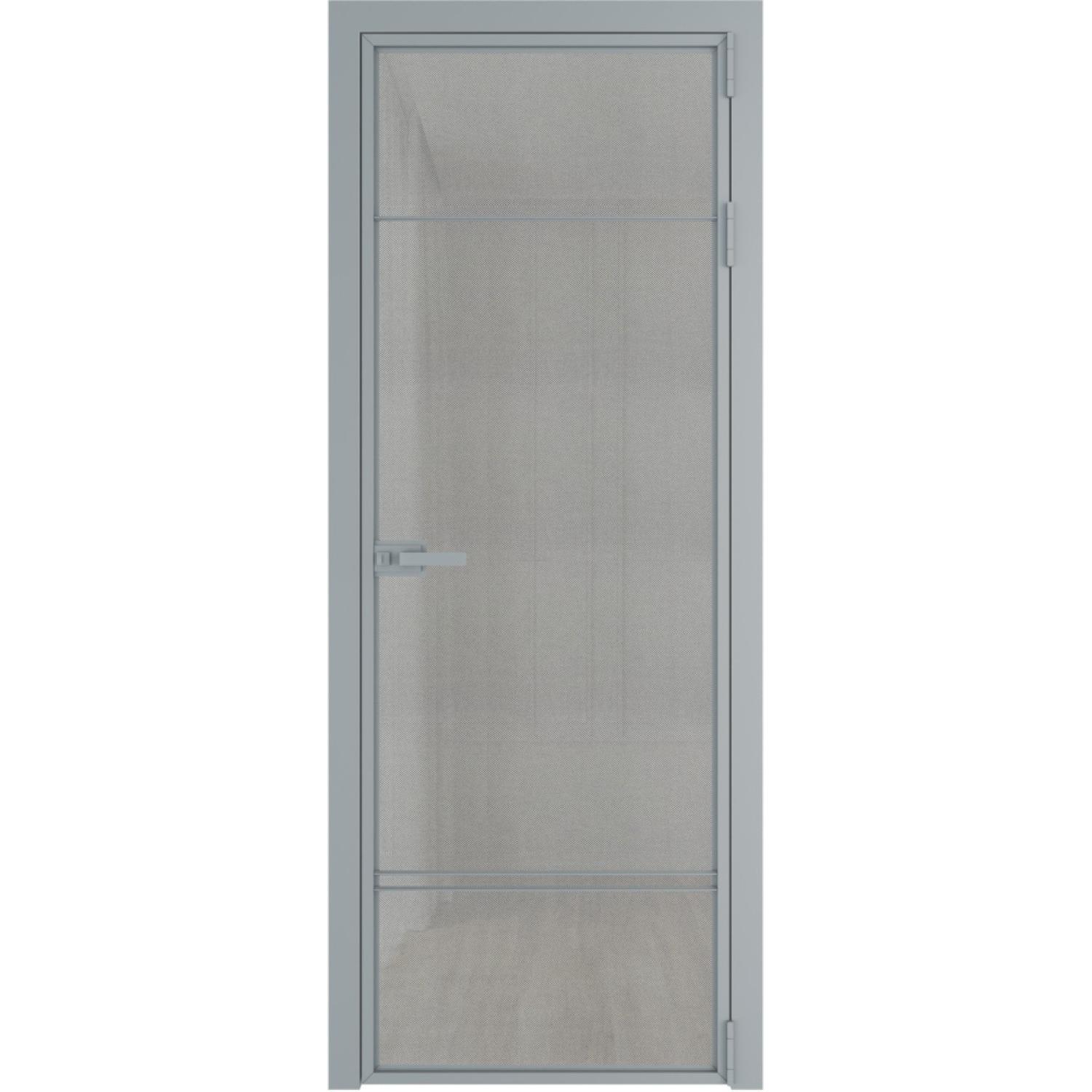 Дверь межкомнатная  алюминиевая  4 AX ProfilDoors (Серебро, Рэте)